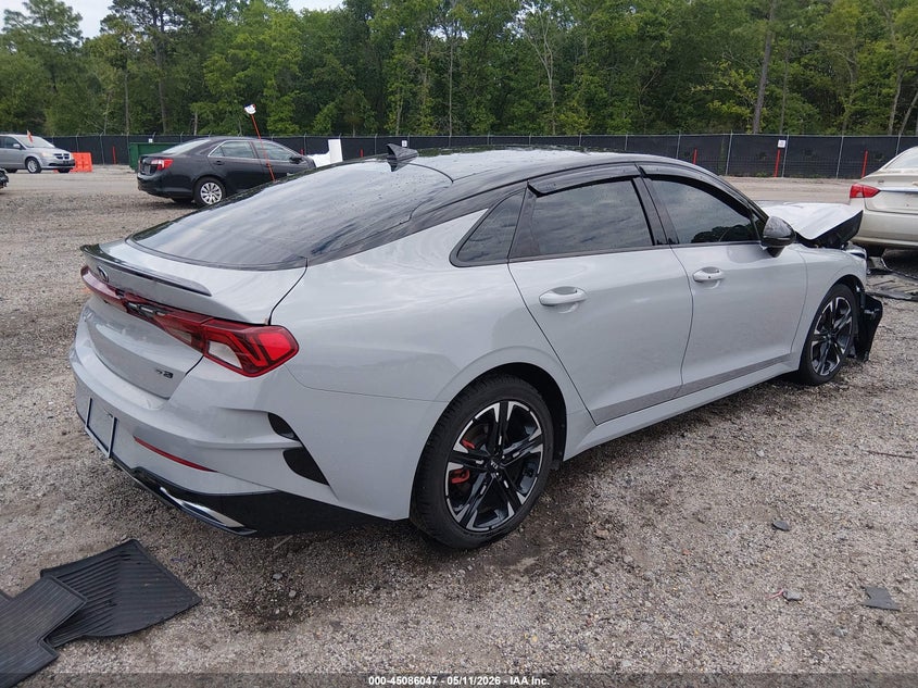 Vin: 5xxg64j28mg075537, lot: 45583610, kia k5 gt-line 20214