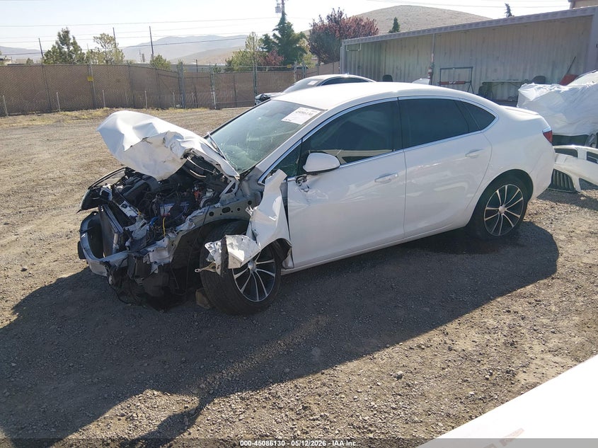 Vin: 1g4pw5sk6g4185307, lot: 45583693, buick verano sport touring group 20162