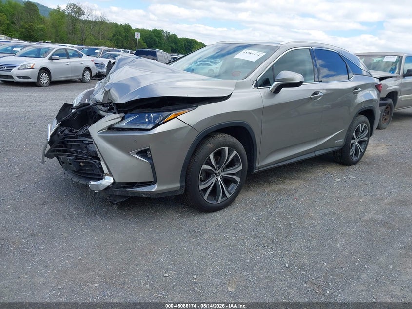 Vin: 2t2bgmca2kc030976, lot: 45583737, lexus rx 450h 20192