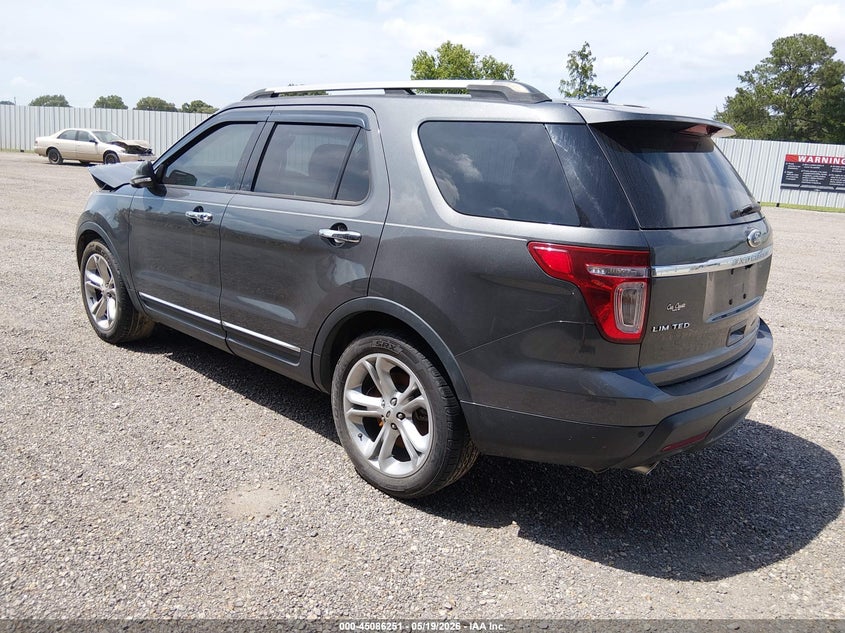 Vin: 1fm5k7f80fgb75074, lot: 45583814, ford explorer limited 20153