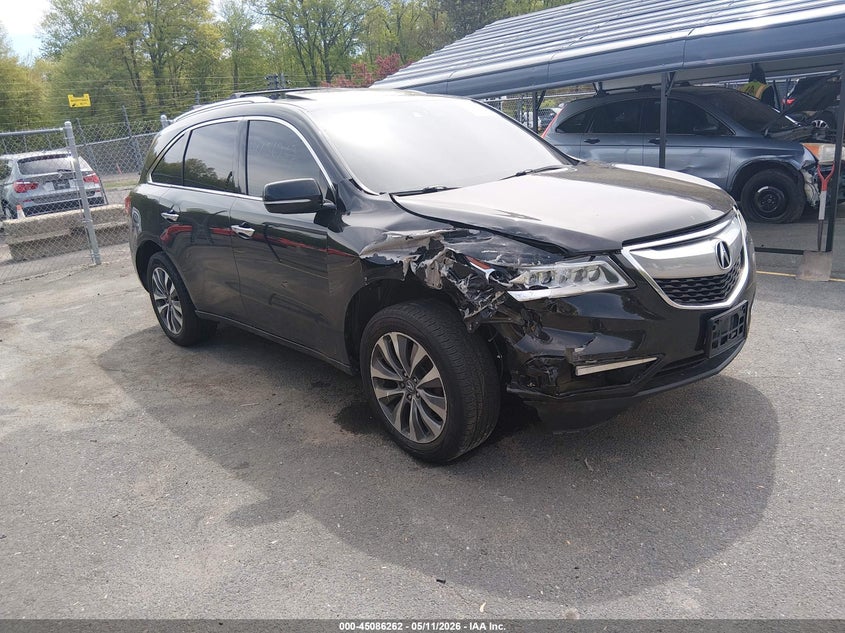 2014 Acura Mdx Technology Pkg W/Entertainment Pkg