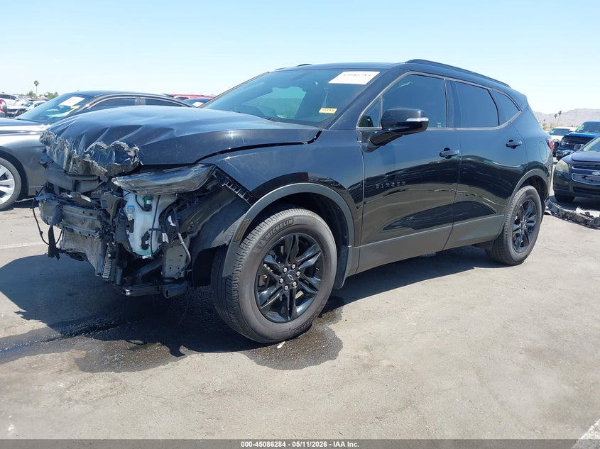 Vin: 3gnkbcrs1ls695327, lot: 45583847, chevrolet blazer fwd 2lt 20202