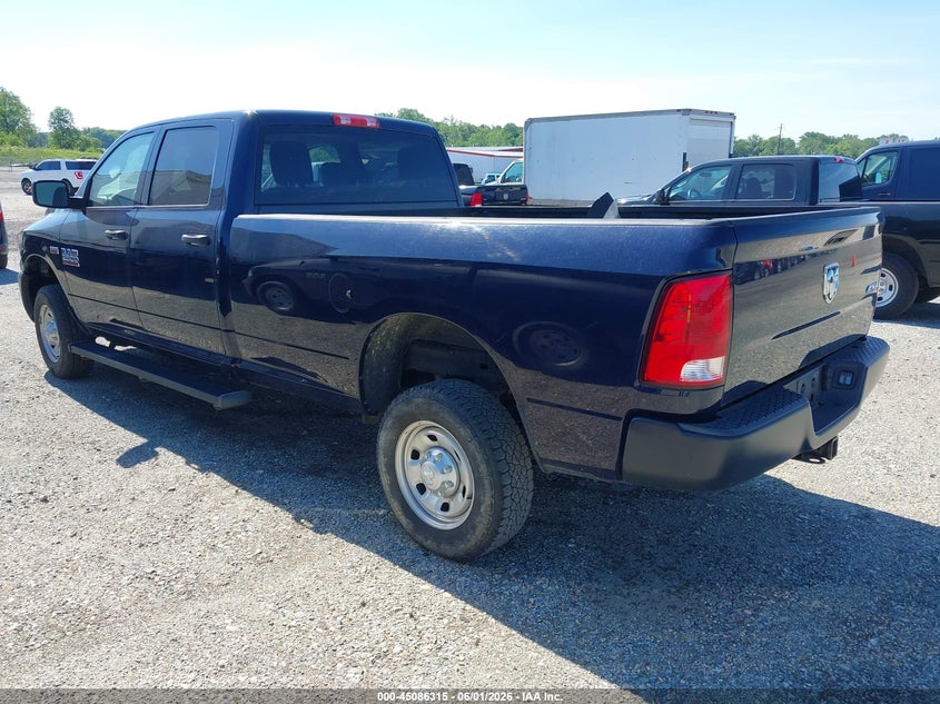 Vin: 3c6tr5htxjg363585, lot: 45583878, ram 2500 tradesman  4x4 8' box 20183