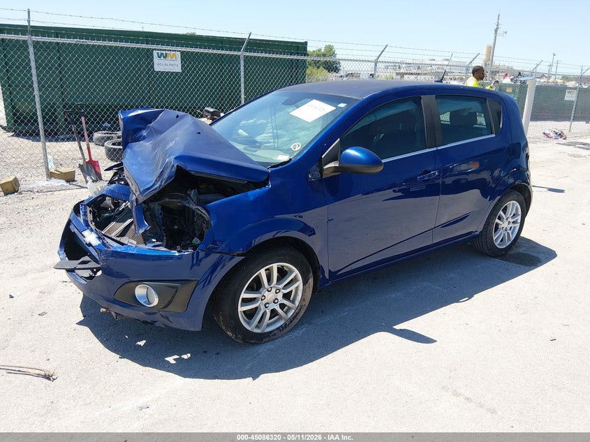 Vin: 1g1jc6sh0d4193422, lot: 45583883, chevrolet sonic lt auto 20132
