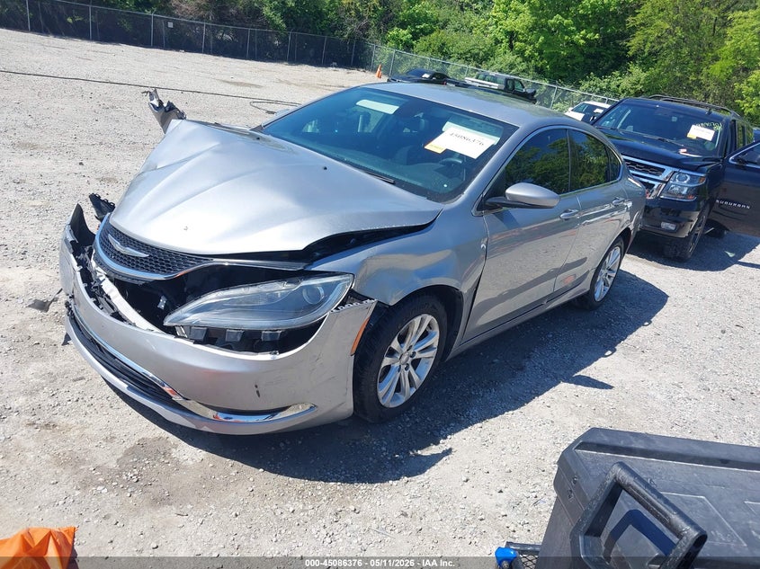 Vin: 1c3cccabxfn650752, lot: 45583939, chrysler 200 limited 20152