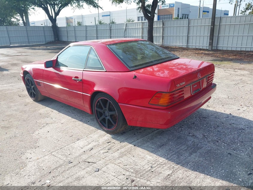 MERCEDES-BENZ 500 1992 VIN WDBFA66EXNF056883