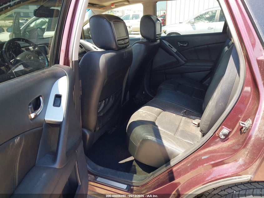 2013 Nissan Murano Sl VIN: JN8AZ1MU5DW201431 Lot: 45086390