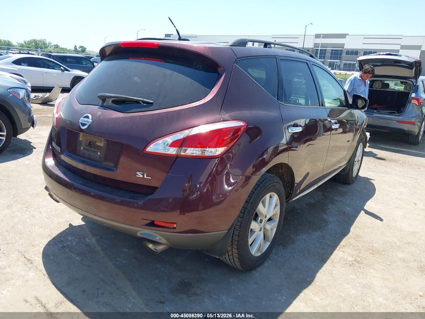 2013 NISSAN MURANO auction photo 4