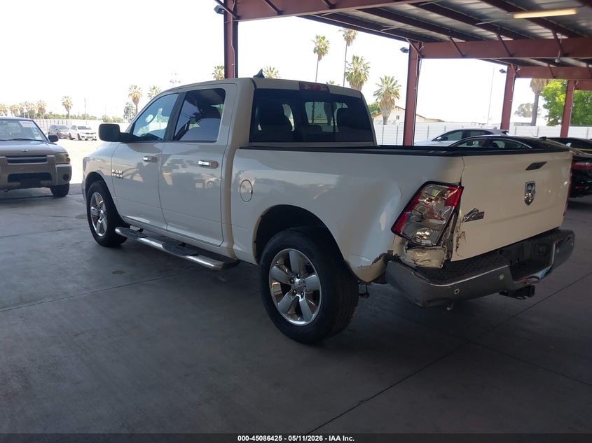 Vin: 1c6rr6lg6fs522306, lot: 45583988, ram 1500 big horn 20153