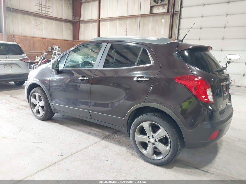 Vin: kl4cjgsb2db112949, lot: 45584002, buick encore leather 20133