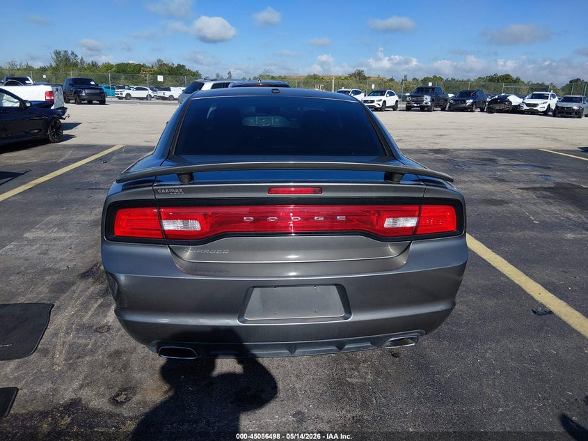2C3CDXHG8CH258802 2012 Dodge Charger 3.6 Sxt grey
