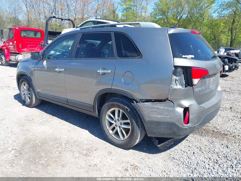 2014 KIA SORENTO auction photo 3