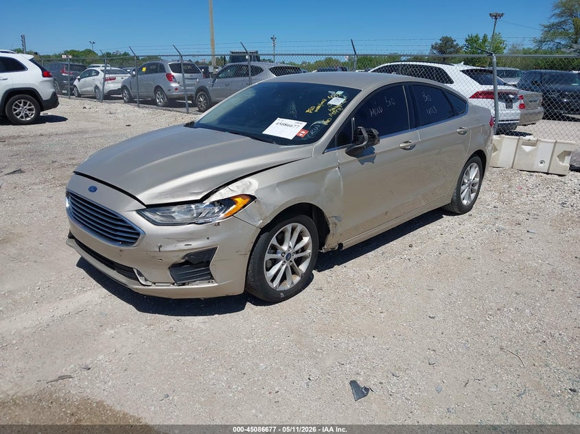 2019 FORD FUSION SEDAN 1.5L I-4 DI, DOHC, VVT, TURBO, 181HP