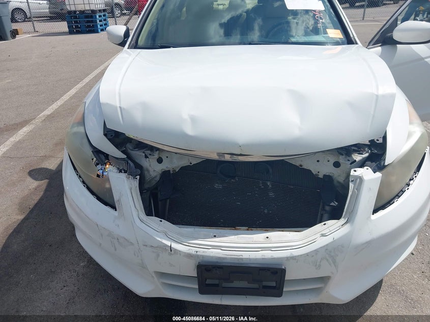 2012 Honda Accord 2.4 2.4 Se White Lot 111045086684 Vin 1HGCP2F68CA013823