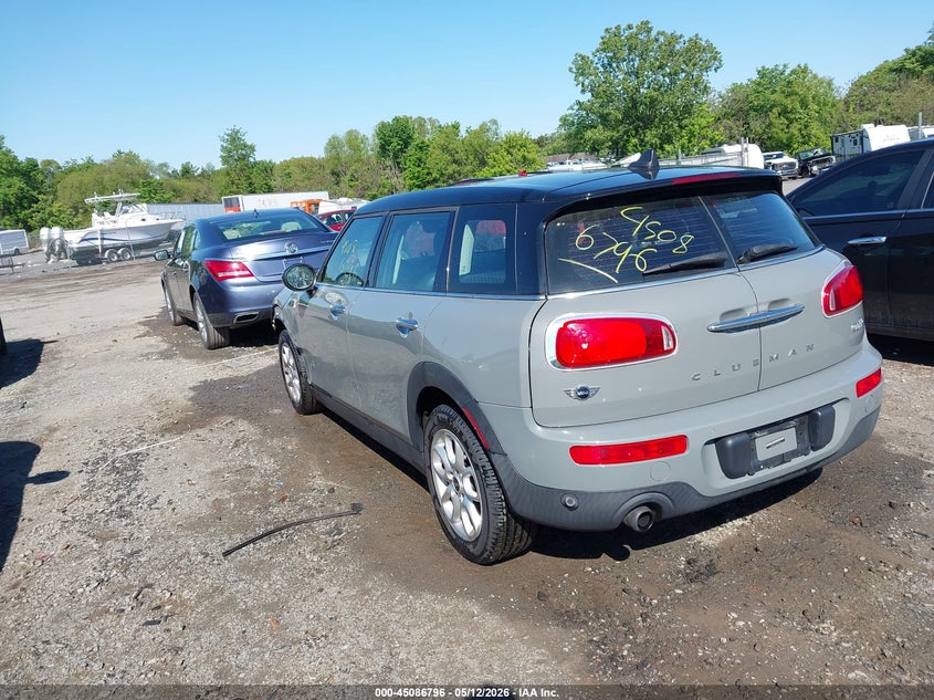 Vin: wmwlu1c58h2f27105, lot: 45584359, mini clubman cooper 20173