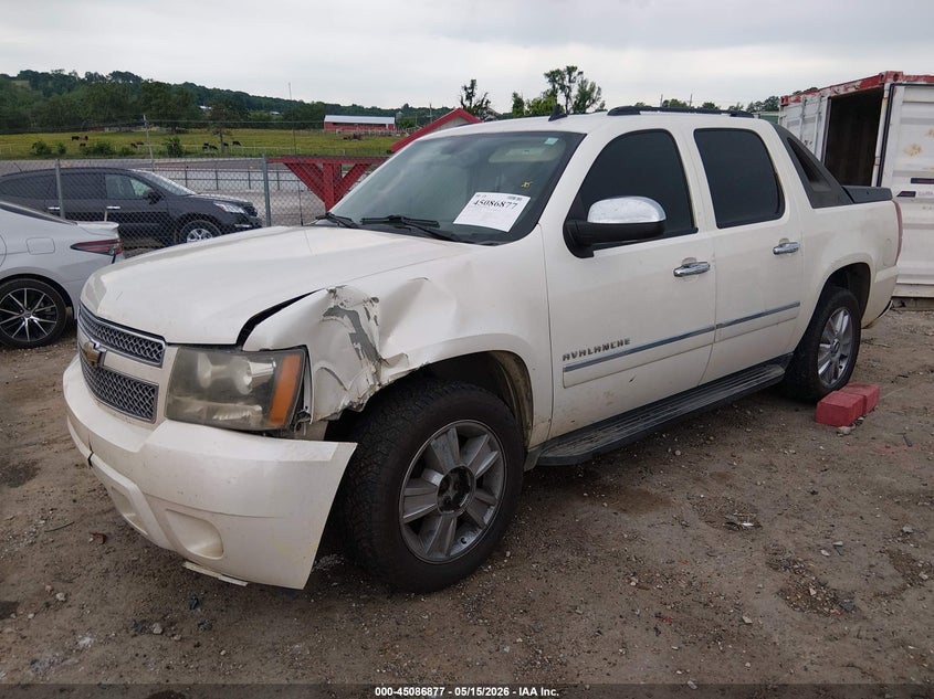 Vin: 3gnvkge06ag172491, lot: 45584440, chevrolet avalanche 1500 ltz 20102