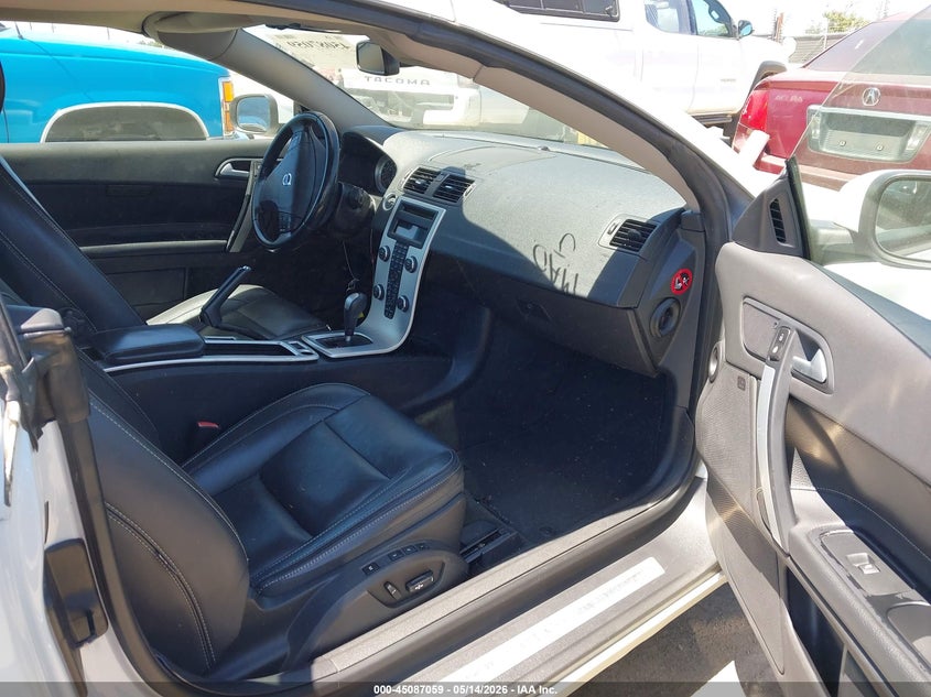 2012 Volvo C70 2.5 T5/t5 Platinum/t5 Premier Plus White Lot 111045087059 Vin YV1672MC4CJ131589