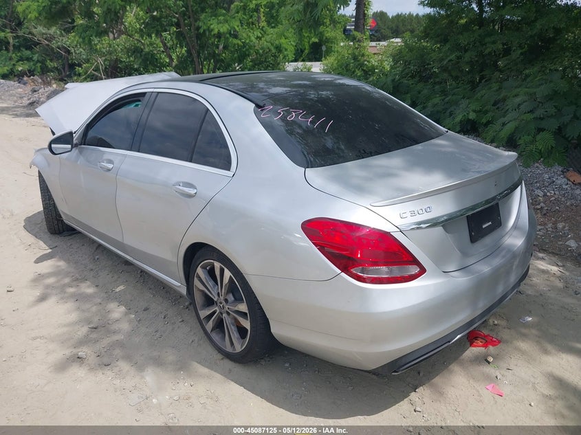 2018 MERCEDES-BENZ C 300 auction photo 3
