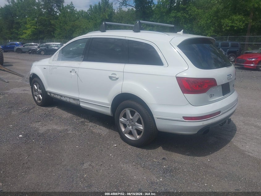 Vin: wa1lgafe3fd025939, lot: 45584715, audi q7 3.0t premium 20153