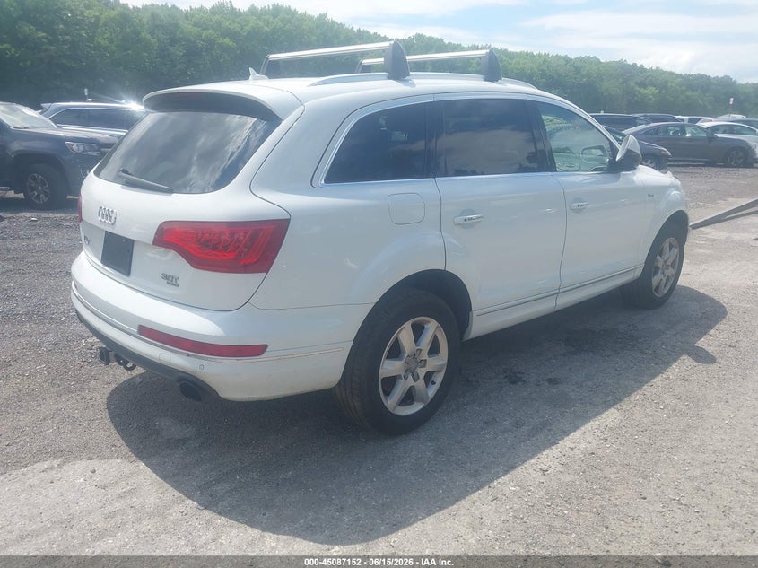 Vin: wa1lgafe3fd025939, lot: 45584715, audi q7 3.0t premium 20154
