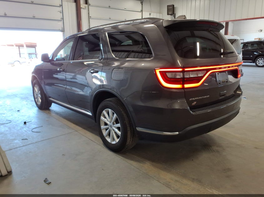 Vin: 1c4rdjag1mc544427, lot: 45584727, dodge durango sxt plus awd 20213