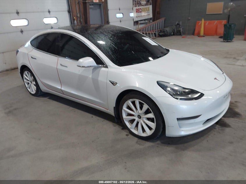 TESLA MODEL 3 2019. Lot# 45087182. VIN 5YJ3E1EA1KF509895. Photo 1