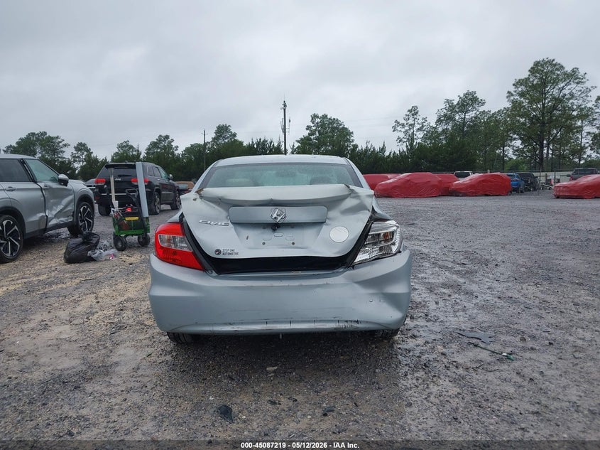 2012 HONDA CIVIC SEDAN 1.8L I-4 VVT, 140HP