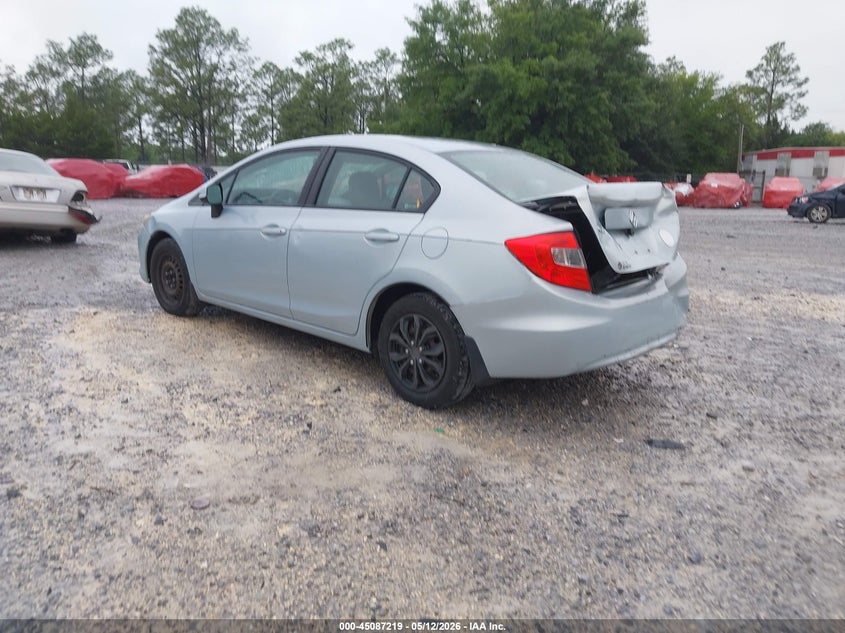 2012 HONDA CIVIC SEDAN 1.8L I-4 VVT, 140HP