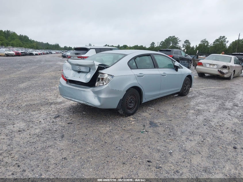 2012 HONDA CIVIC SEDAN 1.8L I-4 VVT, 140HP