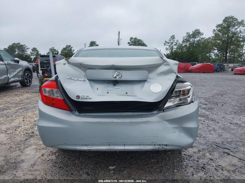 2012 HONDA CIVIC SEDAN 1.8L I-4 VVT, 140HP