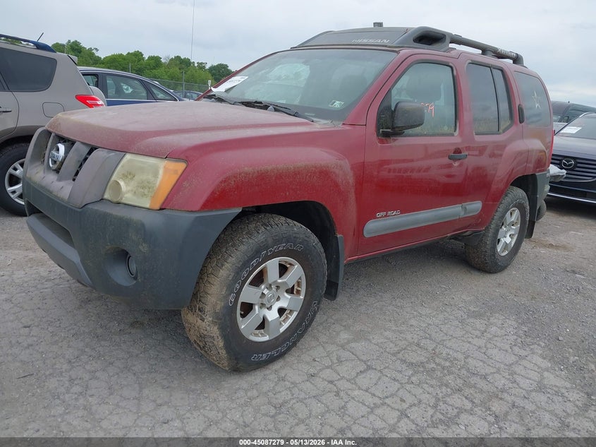 2005 Nissan Xterra Off Road 5N1AN08W55C619421 photo 1