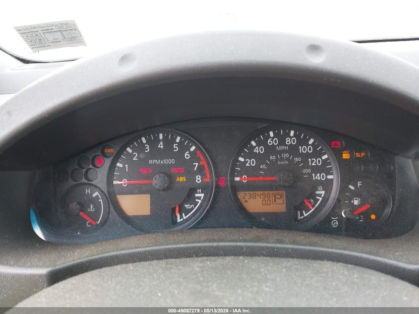 2005 Nissan Xterra Off Road VIN: 5N1AN08W55C619421 Lot: 45087279