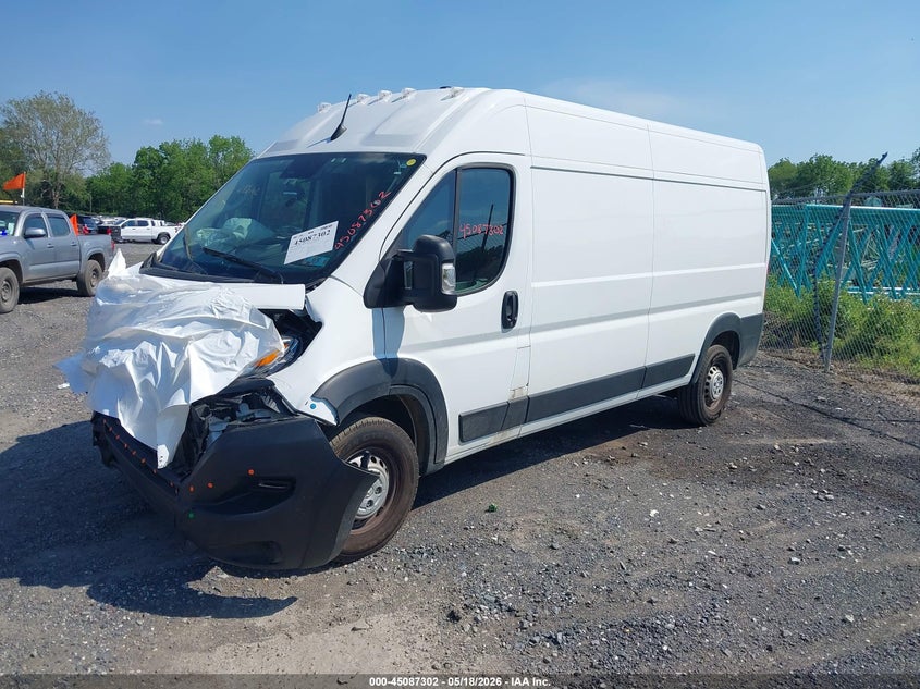 2026 Ram Promaster 2500 Tradesman High Roof 159 Wb W/Pass Seat 3C6LRVDG6TE160216 photo 1