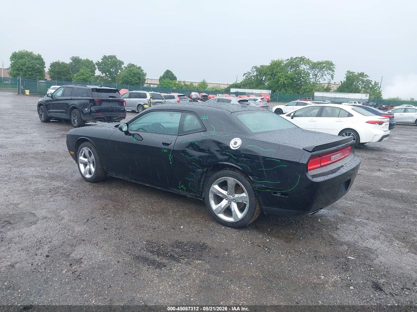 Vin: 2c3cdyag0ch189166, lot: 45584875, dodge challenger sxt 20123