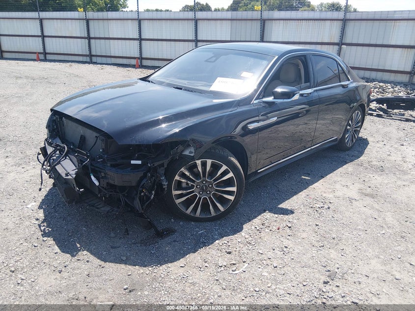 Vin: 1ln6l9rp4j5616659, lot: 45584929, lincoln continental reserve 20182
