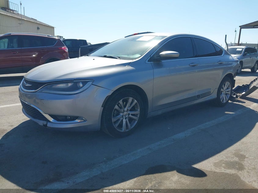 Vin: 1c3cccab3fn747727, lot: 45584990, chrysler 200 limited 20152