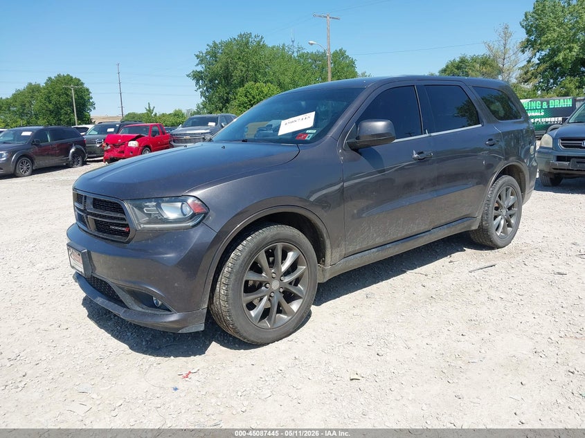 Vin: 1c4rdjag3ec576927, lot: 45585008, dodge durango sxt 20142