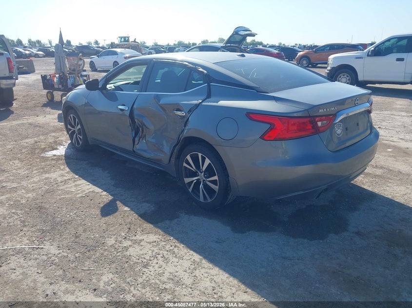 Vin: 1n4aa6ap0gc423448, lot: 45585040, nissan maxima 3.5 s 20163