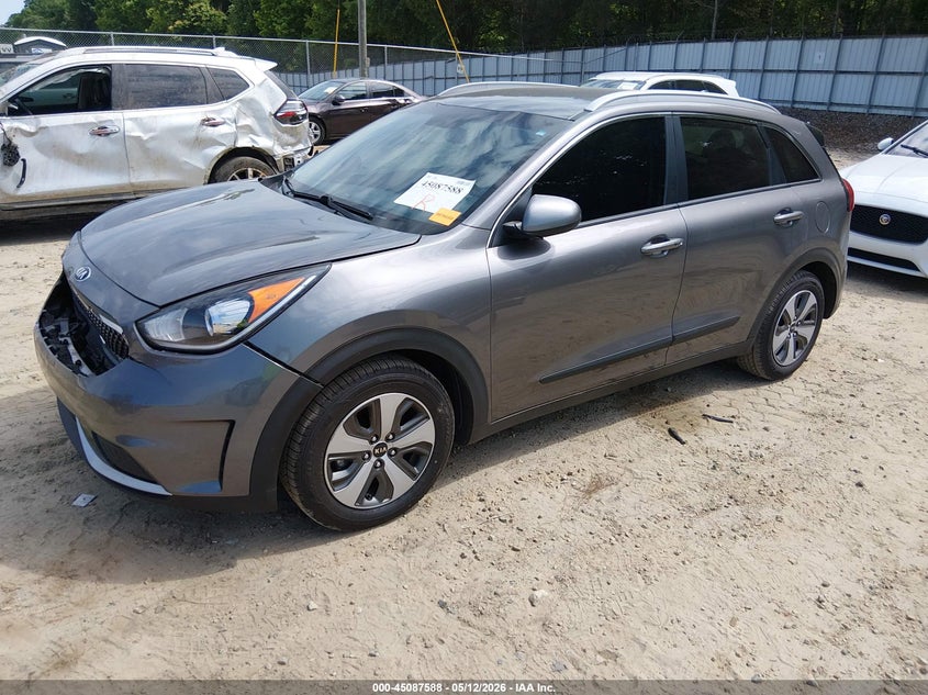 Vin: kndcb3lc1j5119789, lot: 45585151, kia niro lx 20182