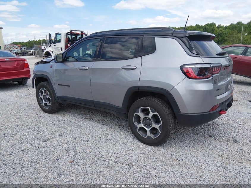 Vin: 3c4njddb8nt110777, lot: 45585203, jeep compass trailhawk 4x4 20223