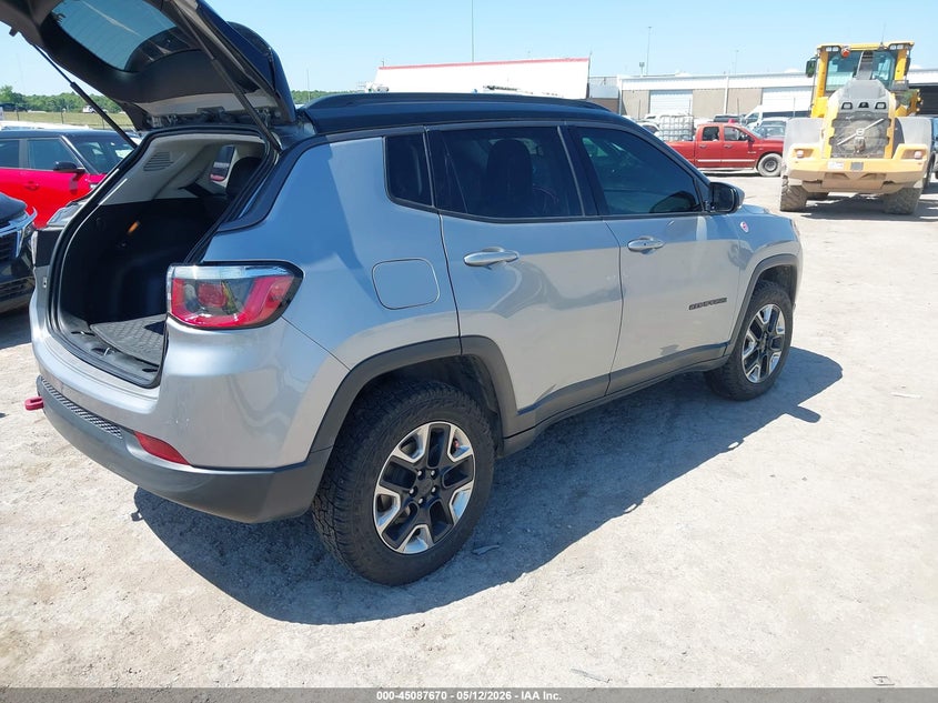 Vin: 3c4njddb5jt348273, lot: 45585233, jeep compass trailhawk 4x4 20184