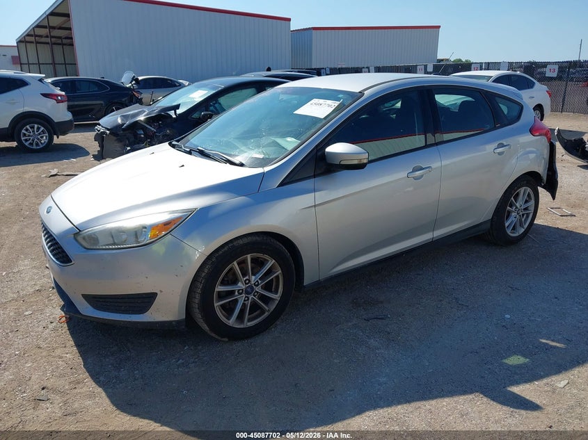 Vin: 1fadp3k25gl374759, lot: 45585265, ford focus se 20162