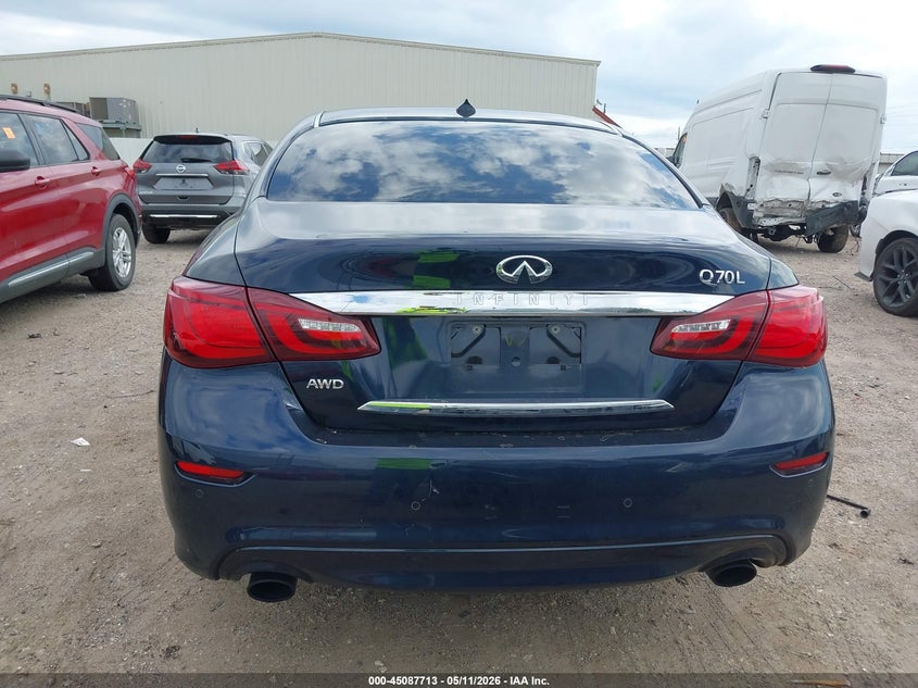 2016 Infiniti Q70L 5.6X VIN: JN1AY1PR4GM590037 Lot: 45087713