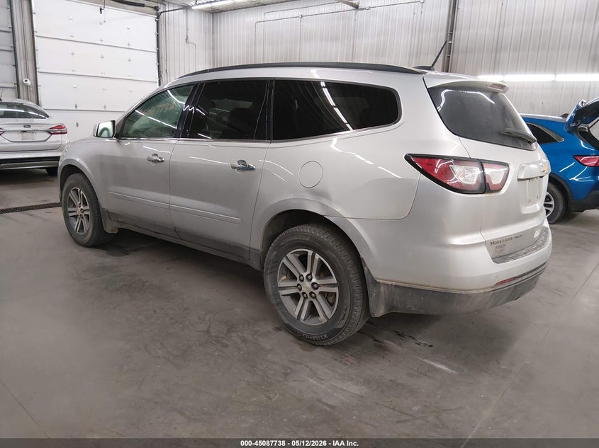 Vin: 1gnkvgkd3hj289228, lot: 45585302, chevrolet traverse 1lt 20173