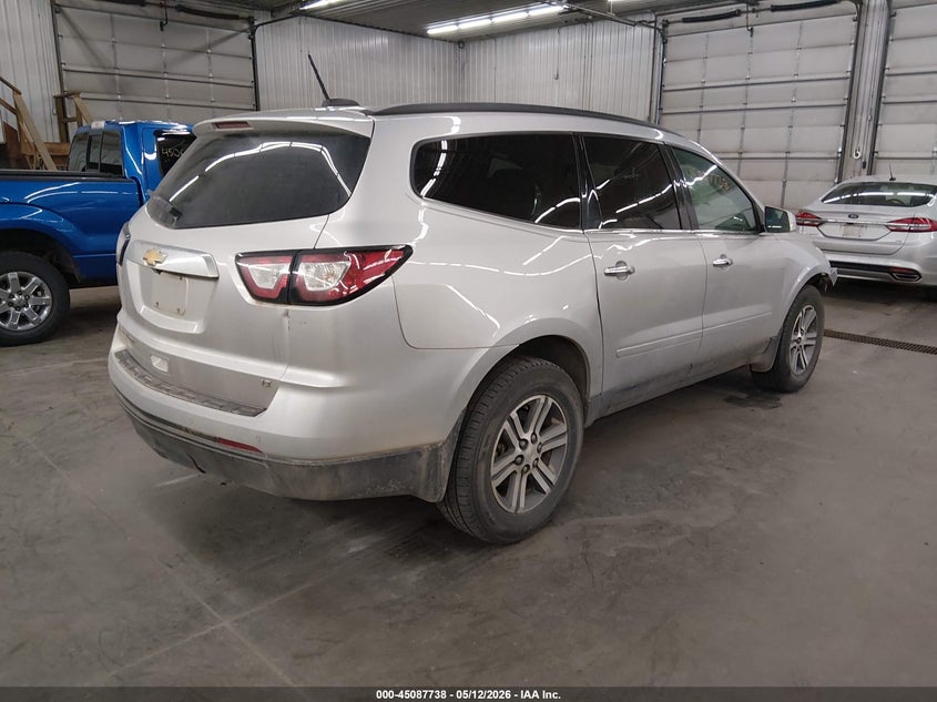 Vin: 1gnkvgkd3hj289228, lot: 45585302, chevrolet traverse 1lt 20174