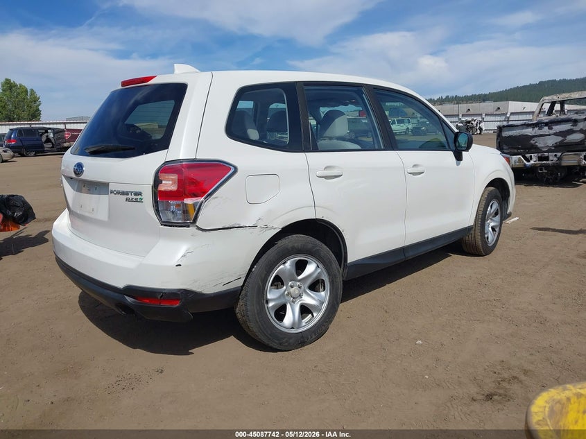 Vin: jf2sjaac4hh805146, lot: 45585305, subaru forester 2.5i 20174