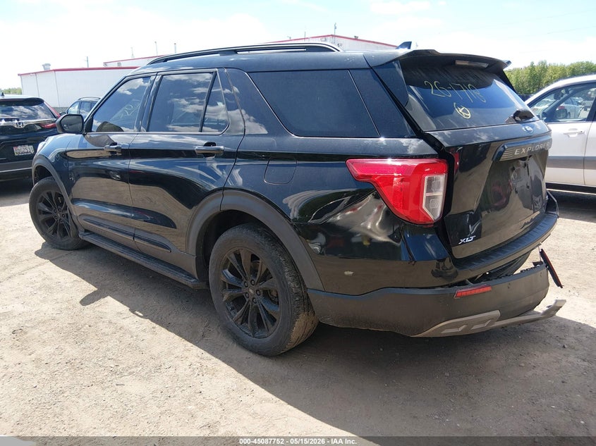 Vin: 1fmsk8dh0lga20306, lot: 45585315, ford explorer xlt 20203
