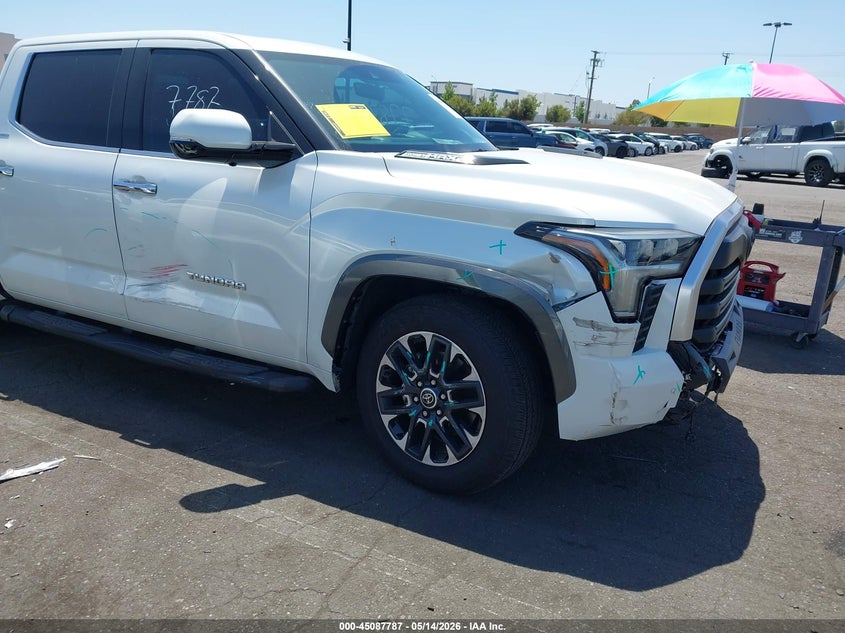 2022 Toyota Tundra Hybrid Limited VIN: 5TFJC5AB9NX001221 Lot: 45087787