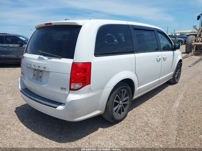 Vin: 2c4rdgbg0jr200656, lot: 45585486, dodge grand caravan se plus 20184
