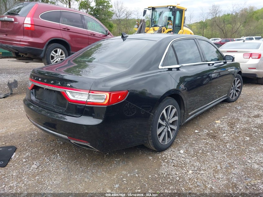 Vin: 1ln6l9pk2j5603397, lot: 45585488, lincoln continental premiere 20184